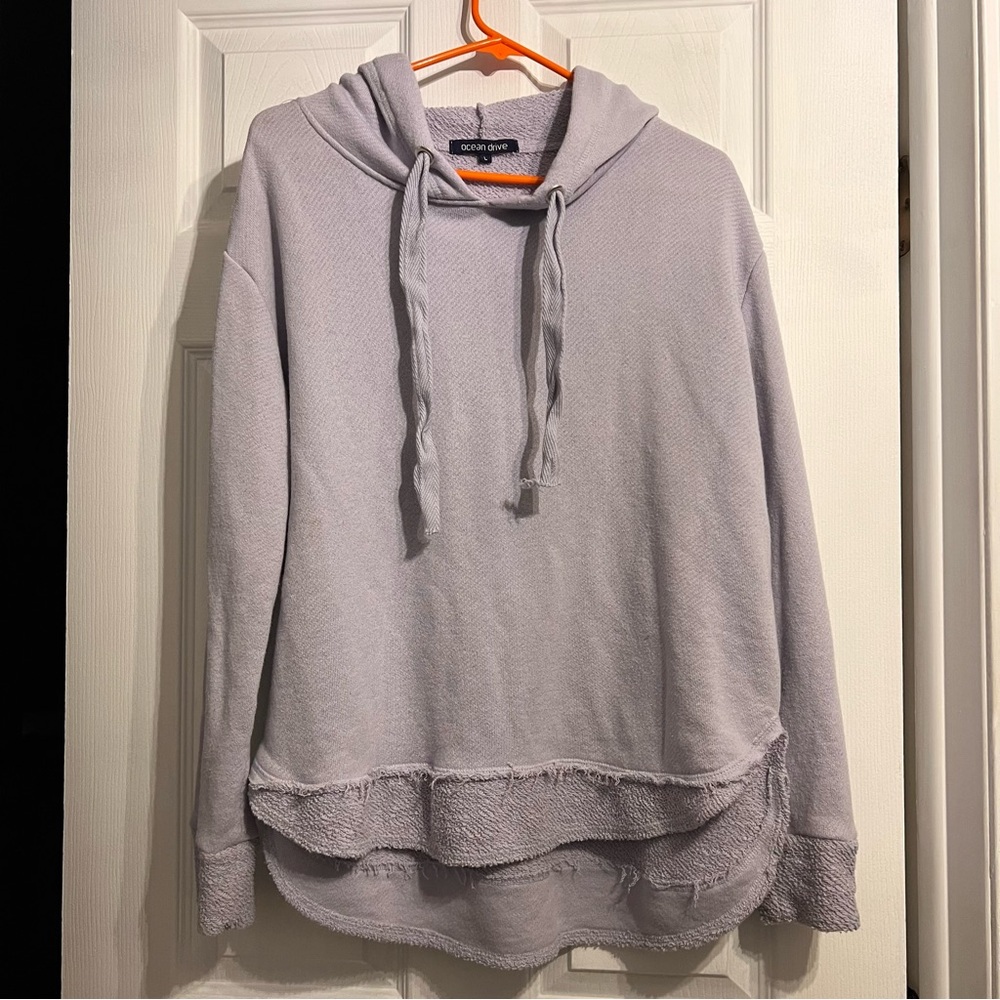 Ocean Drive Women's Hoodie‎ Sweater - Soft Lavender